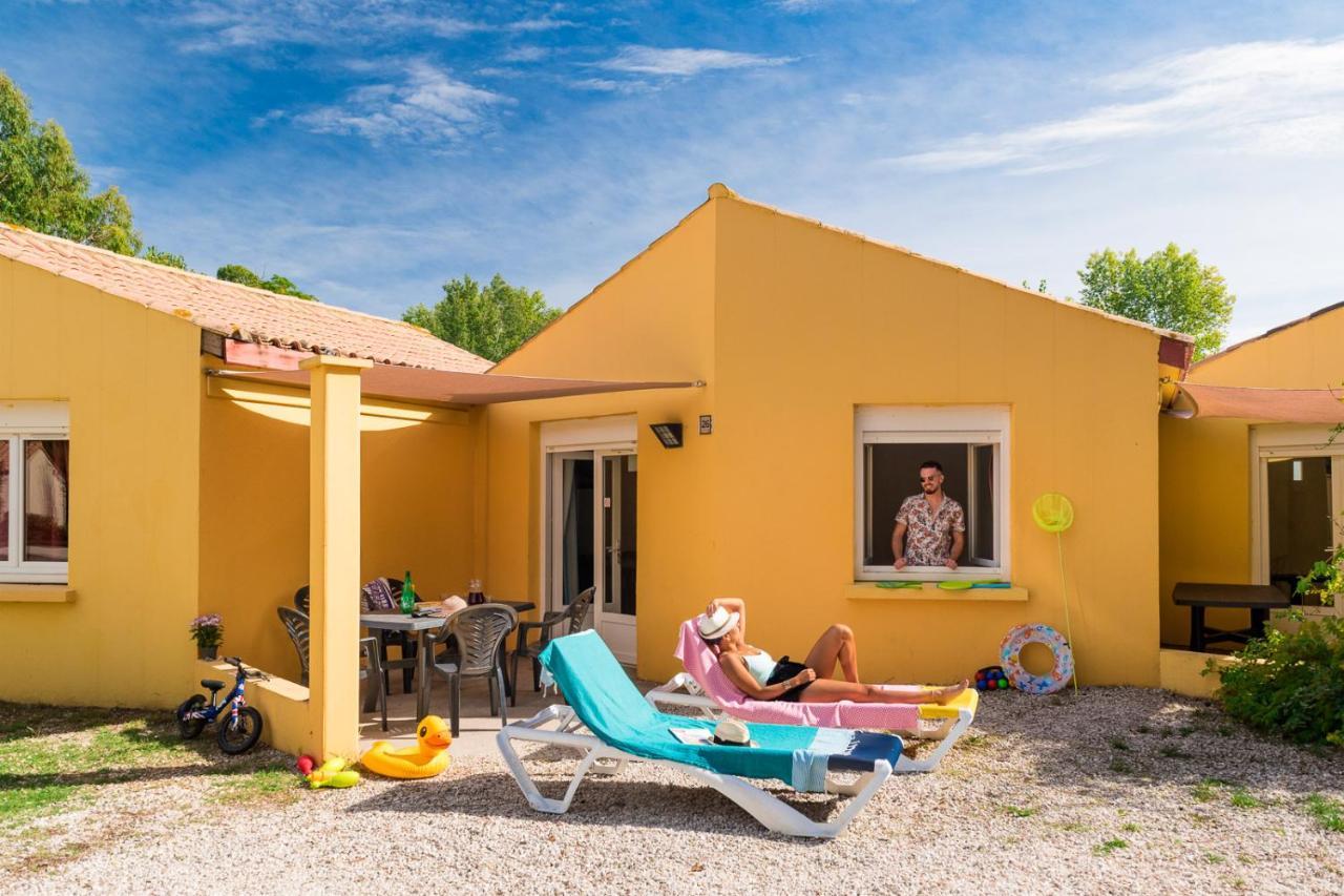 Camping L'Occitan Vias Buitenkant foto
