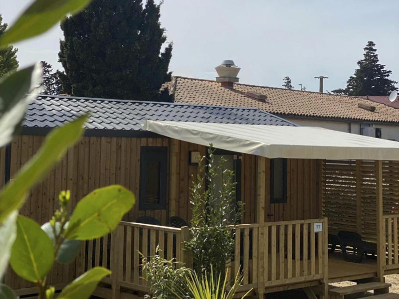 Camping L'Occitan Vias Buitenkant foto